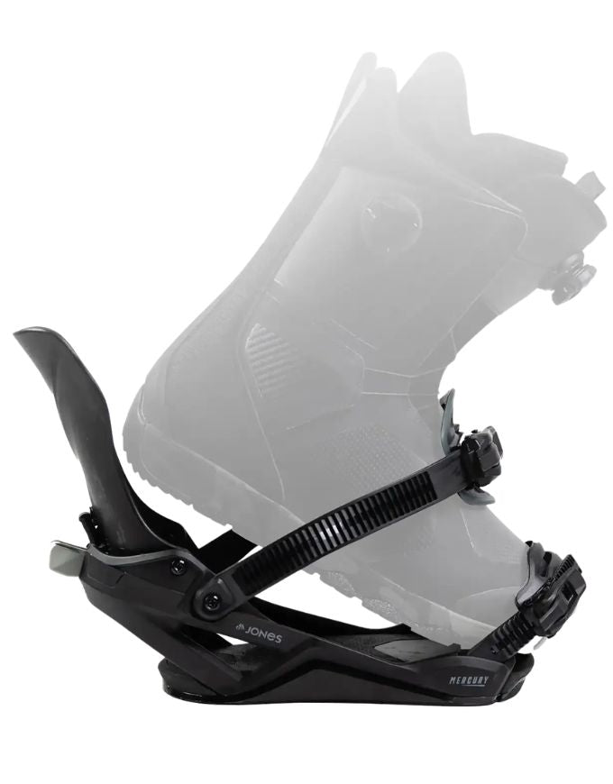 Jones Mercury FASE Snowboard Binding 2027 | Stealth Black